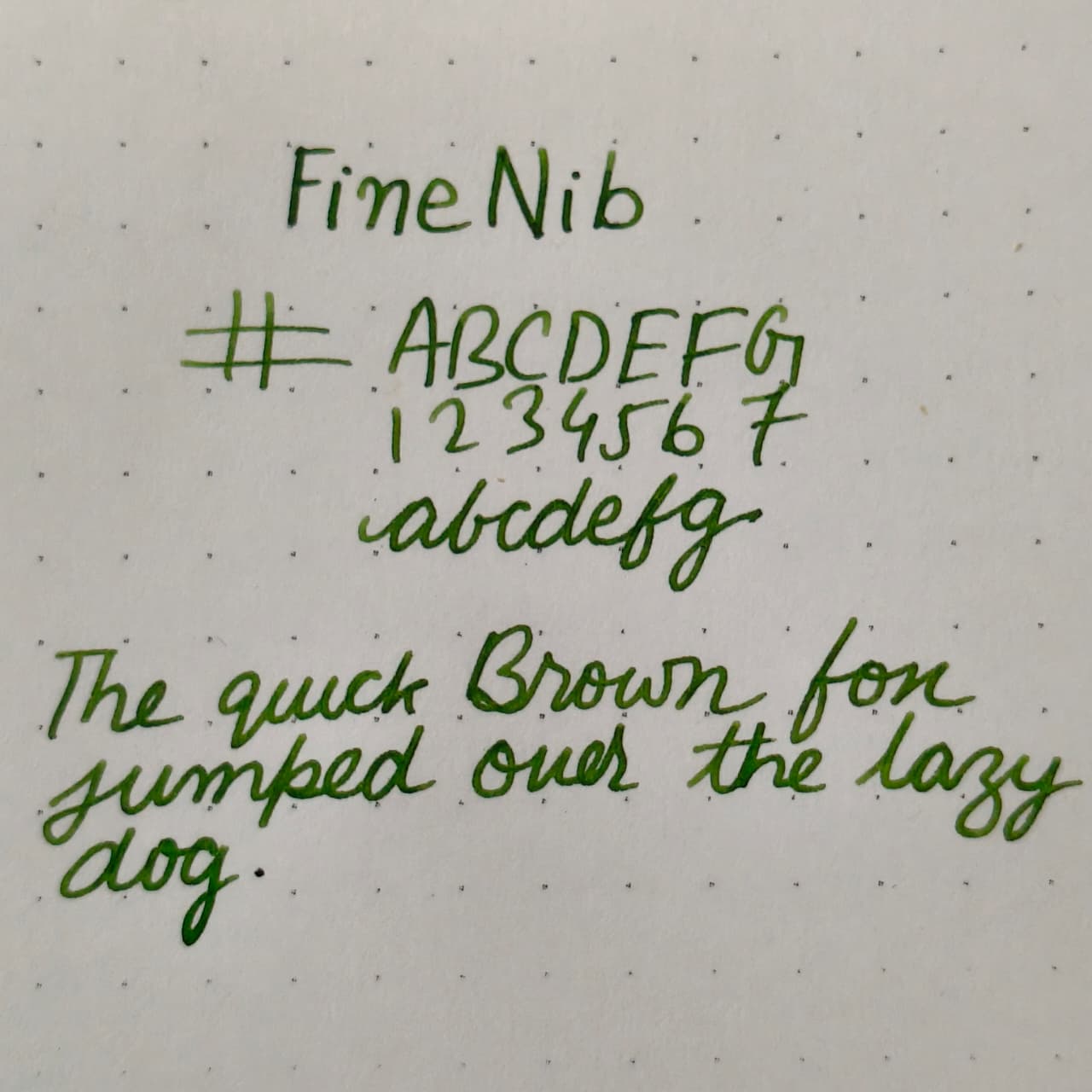 Fine Nib