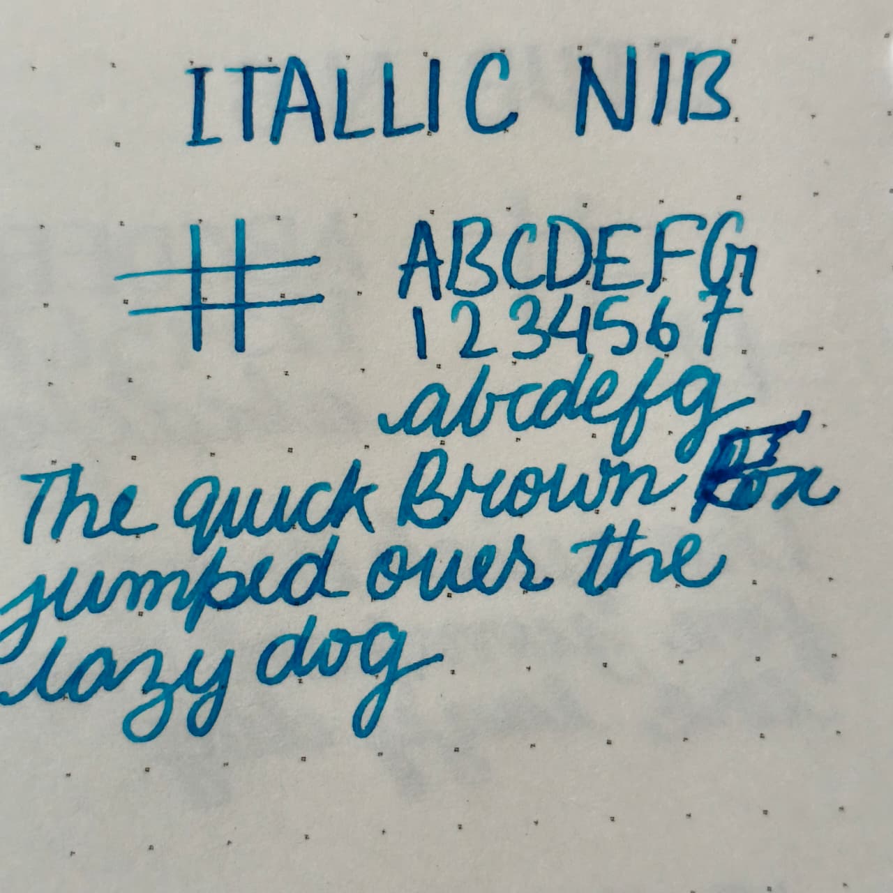 Italic Nib